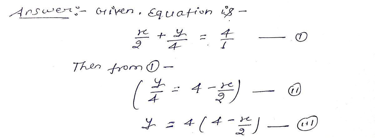 Algebra homework question answer, step 1, image 1